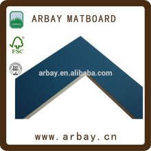 Huizhou factory uncut or precut acid free mat board center/passepartout for picture frame