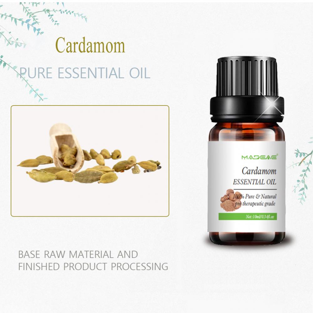 High Quality Aromatic Water-Soluble Cardamom Essential Oil