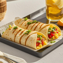 Frozen tender scrambled eggs