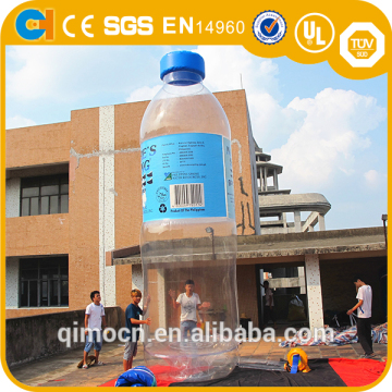 Customized inflatable Mineral water bottles,Big inflatable advertising replica,Inflatable bottle model decerations