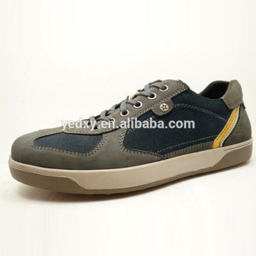 colorful match and durable leather trainers shoes for men