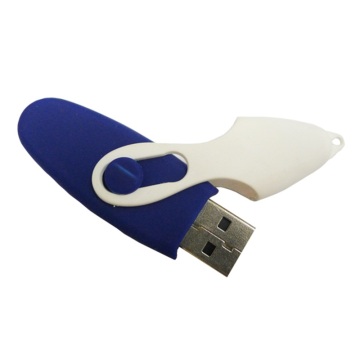 High Capacity Plastic OEM Swivel USB Memory Stick