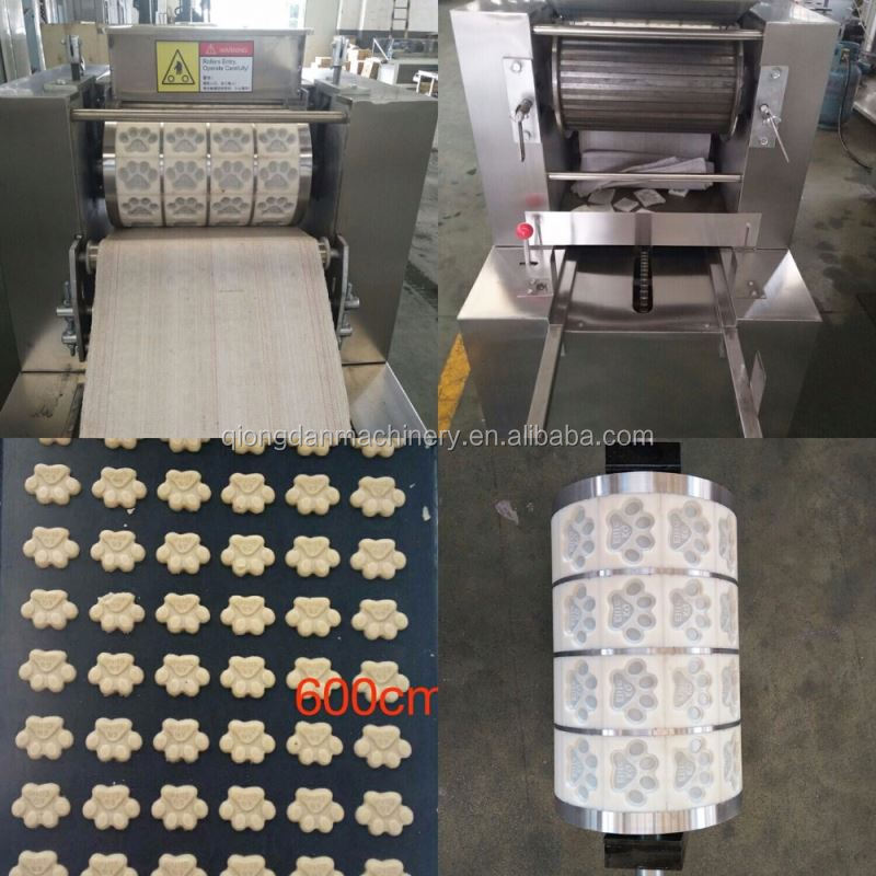 Biscuit rotary moulder soft biscuit forming machine crispy walnut cake cookie making processing production line price for sale