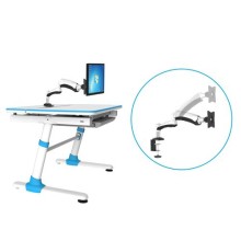 Steel LCD VESA Desk Mount For Child Computer Desk