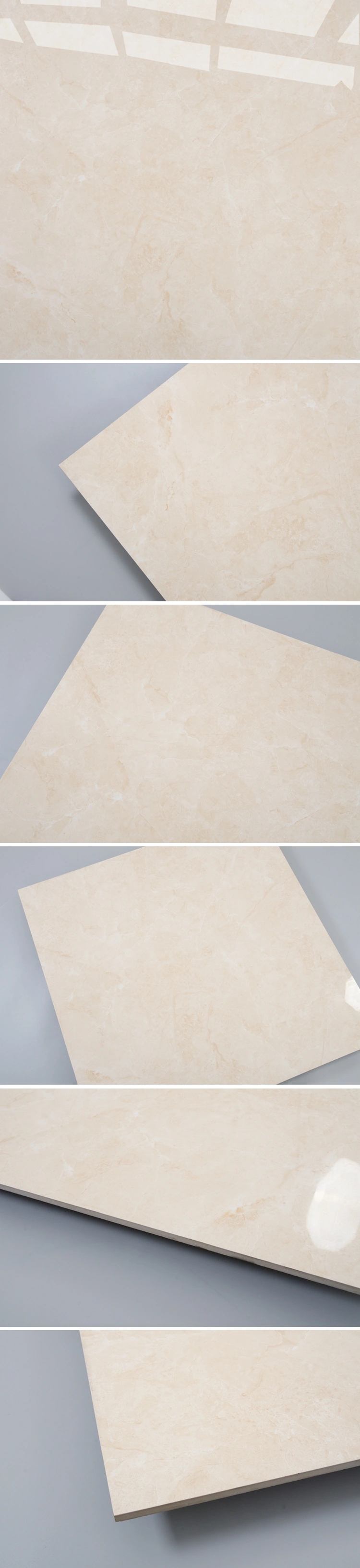 Building Materials Cream Beige Marble Porcelain Floor Tile 800X800