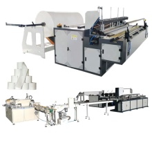 High Speed Toilet Tissue Roll Making Machine Equipment