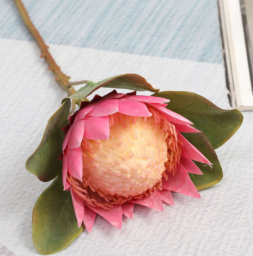 Wholesale Artificial King Protea Silk Flowers for Wedding Decor