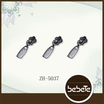 Fancy and design made fashion metal zipper slider with panted slider and zinc alloy slider