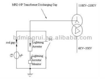 110KV Transformer Neutral Overvoltage Gap Protection Device