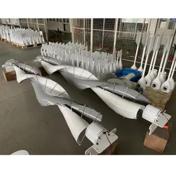 High power horizontal spiral wind turbine