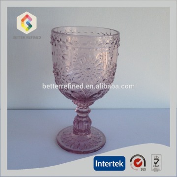 Colored Glass Water Goblets