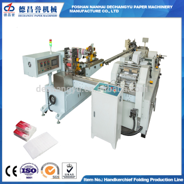 Full automatic napkin tissue production line