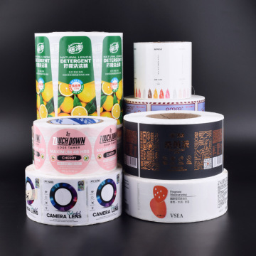 Self adhesive coated paper sticker