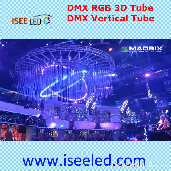 Tub LED de cristall 3D DMX