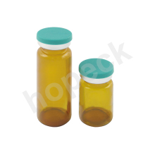 Glass vials with screw on cap