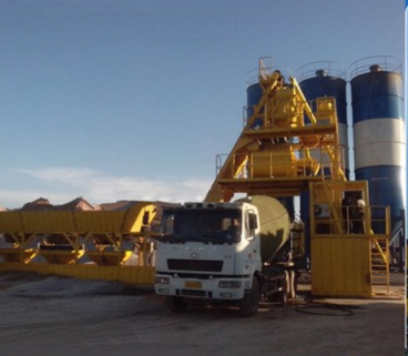 MHZS40 Foundation Free Concrete Plant