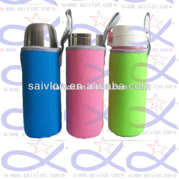 Neoprene water bottle cooler sleeve