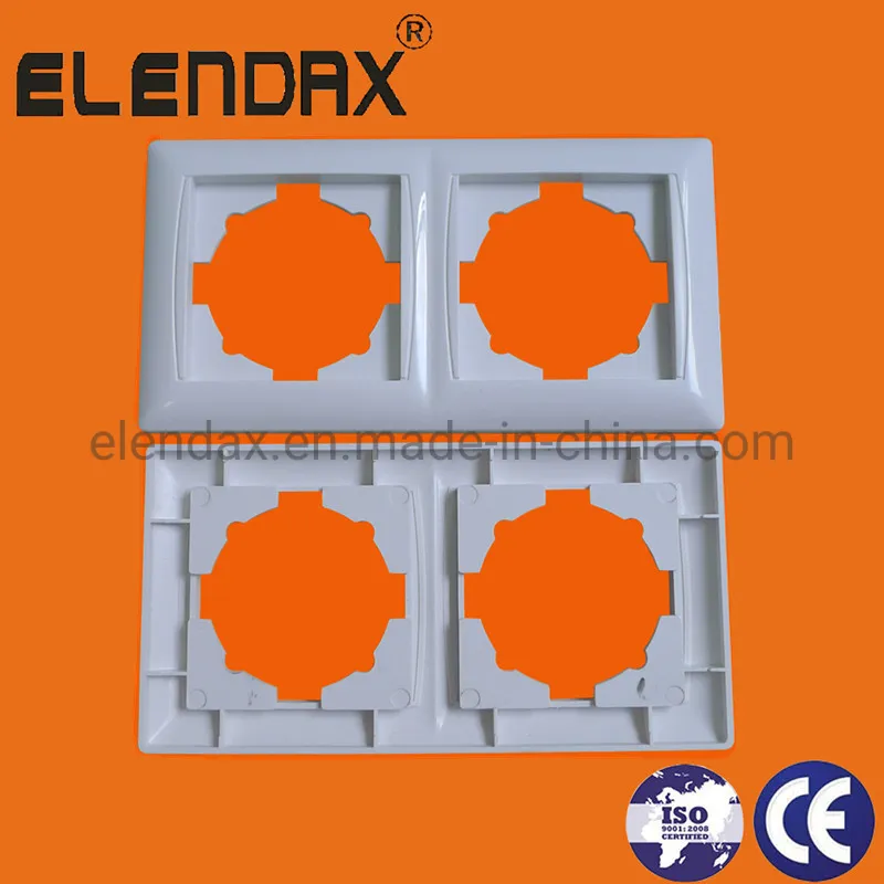 4-полосная горизонтальная рама в европейском стиле для рамки панели переключателя и розетки (F6400)