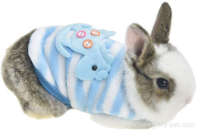 Winter Warm Fleece Bunny Rabbit Clothes