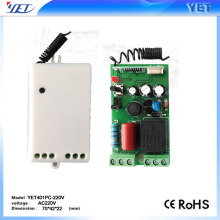 New Four Channel 220V fixed code Remote Control Receiver YET401PC