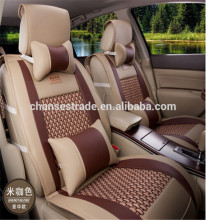 Universal black pu leather auto seat covers