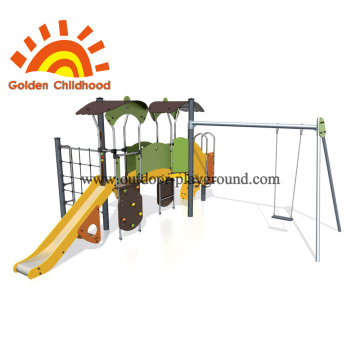 Climbing tree sphere playground  ladder