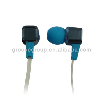 Flat cable noodle earphone