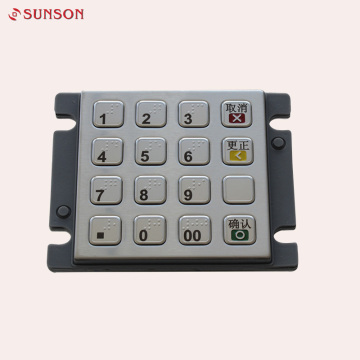 3DES Encryption Pinpad Keypad Ma Braille Dot