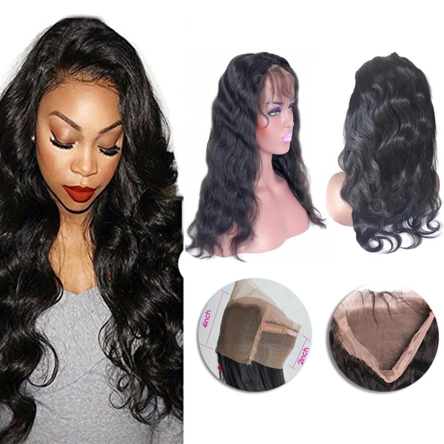 10a Malaysia Virgin Human Hair,  Lace Frontal Closure Body Wave Lace closures frontals