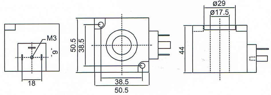 Dimension of BB17544509 Solenoid Coil: