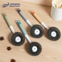 Wire Ball Brush Kitchen Cleaning Brush Pan Scrubber