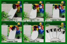 2016 Promotional MDF Luggage Tag with Custom Logo for Wholesale
