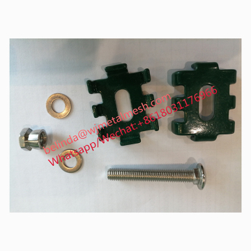 Powder Coated Galvanized Wire Mesh Fence Clips