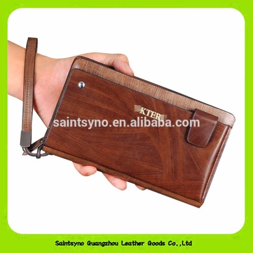 Men's Genuine Leather Wallet Credit Card Protector Clutch Bifold Purse With Multi Card Slots 16392