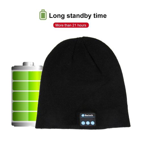 Музыкальная вязаная шапка с беспроводной Bluetooth-гарнитурой Beanie Headset