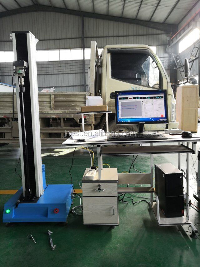 Jinan factory 500N 2KN 5KN computer controlled automatic spring tensile compression performance testing machine
