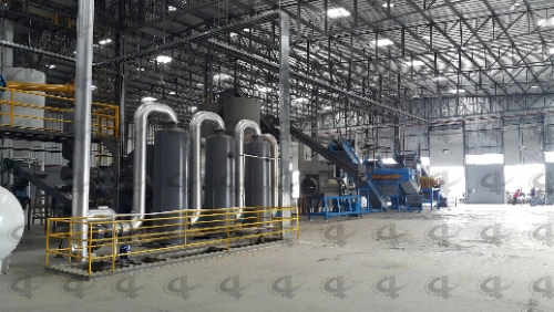 Industrial Pyrolysis Oil Distillation Plant