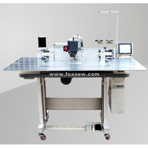 Máquina de costura de padrão automático de tamanho grande