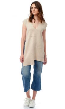 Felted Patchwork Vee