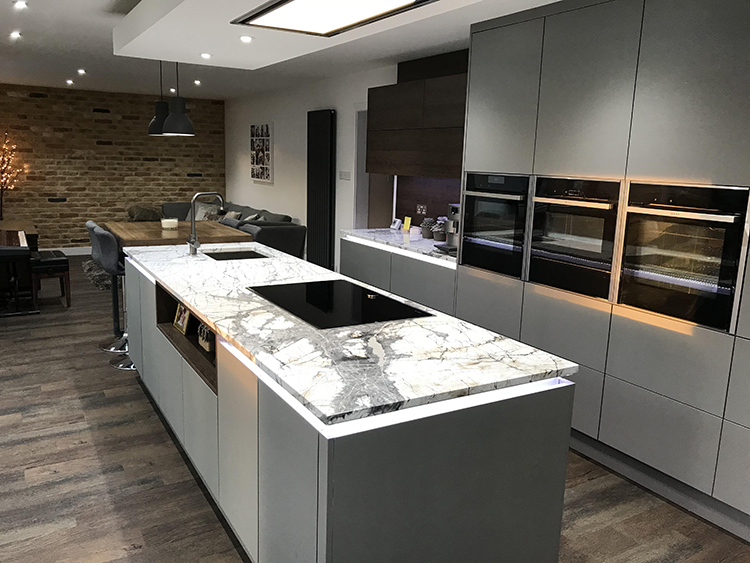 german high end quartz countertop custom kitchen cabinet for sale