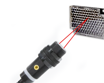 M18 Retro-reflective Photoelectric Sensor