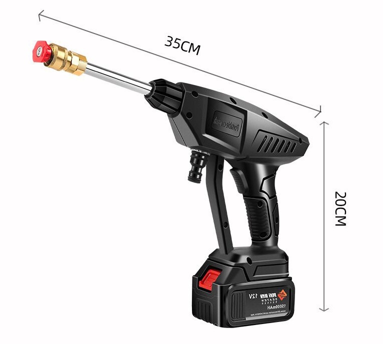 Household High Pressure Car Washer Wireless Car Washing Water Gun Lithium Battery Wireless Car Washing Machine