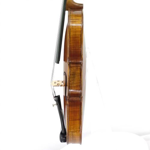 Violin Minyak Buatan Tangan Api Maple