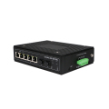 4 PORTS CCTV إدارة الشبكة الصناعية Poe Switch 48V