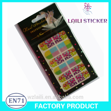Nail sticker / nail foil sticker / nail art stencil sticker