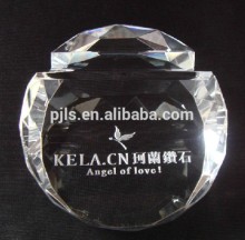 High quality christmas galss crystal card holder