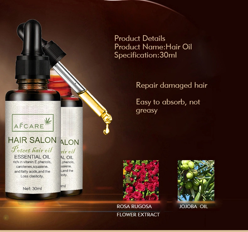 Hair Care OEM Argan Oil for Dry Hair Natural Oil Treatment Repair Hair