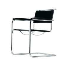 Mart Stam Saddle leather Cantilever Armchair S34