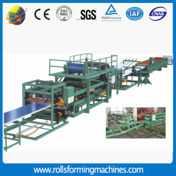 rock wool sandwich sheet production line