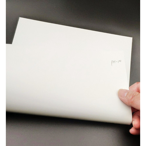 White matte pp synthetic paper film for printing